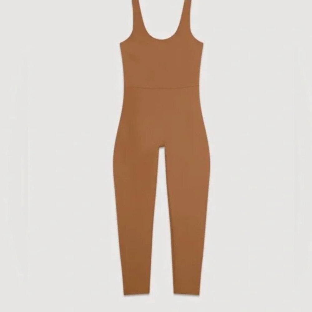 Girlfriend Collective Twig Scoop Unitard Jumpsuit XXL